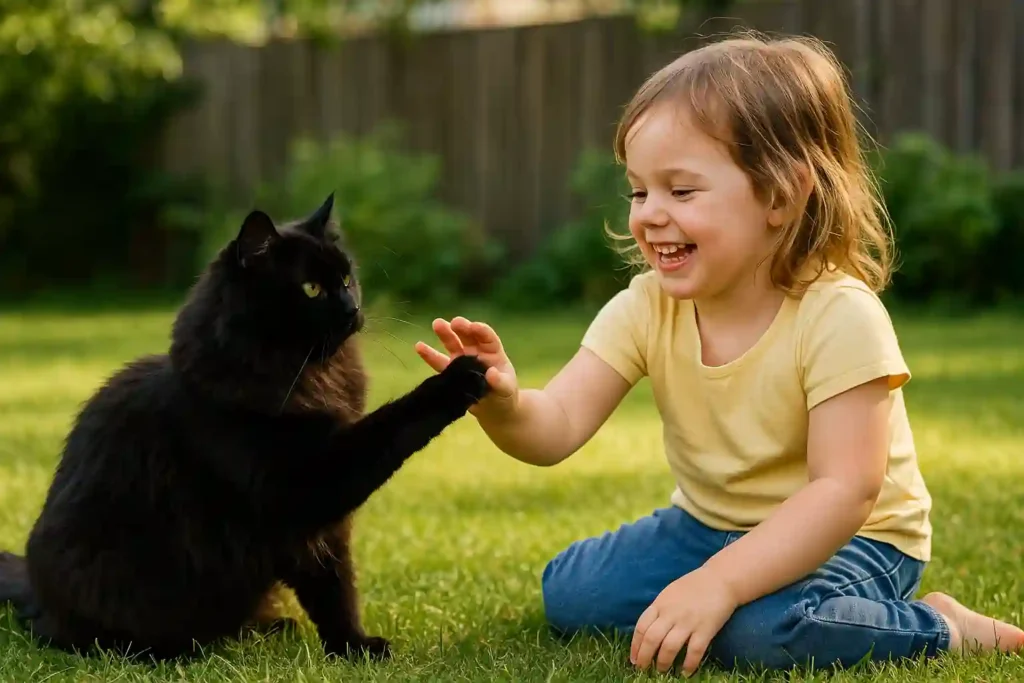 black ragdoll cat