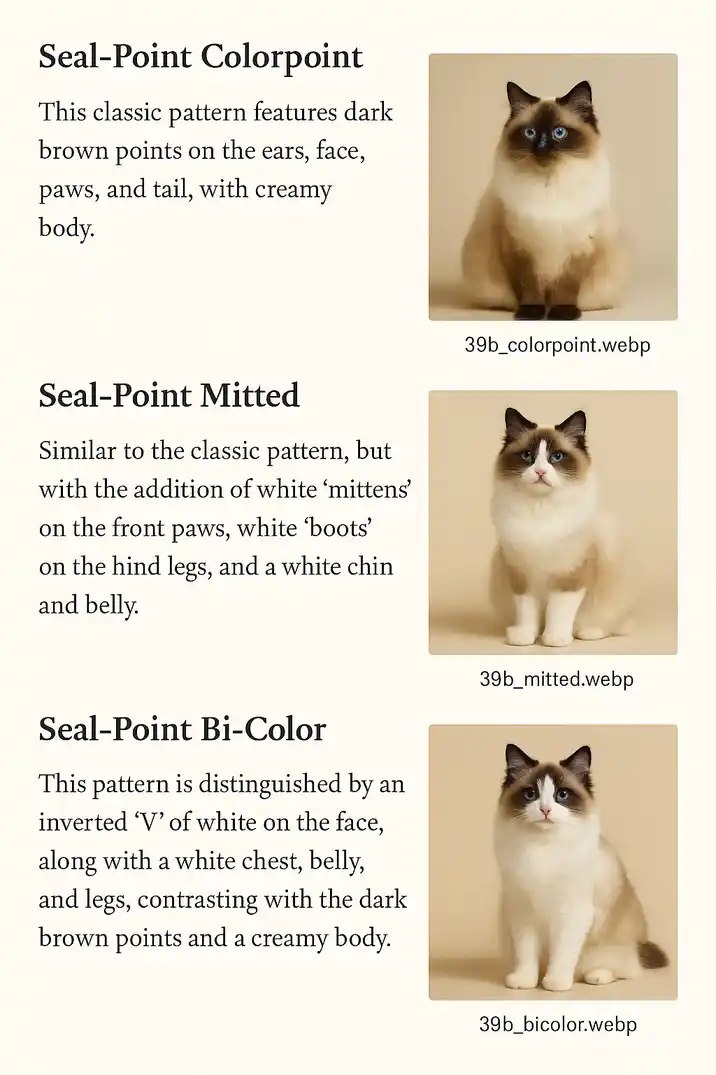 seal point ragdoll